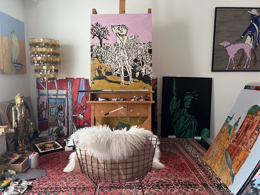 Daniel Pultorak in the Studio