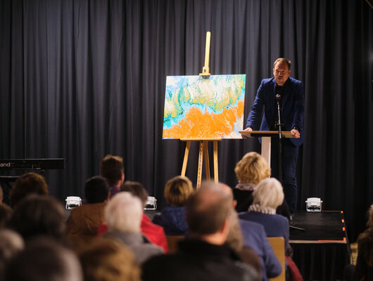 Dennis Bätz in the Studio