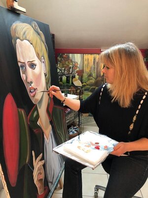 Séverine Gallois in the Studio: Atelier