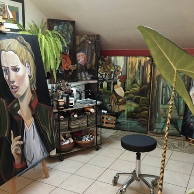 Séverine Gallois in the Studio: Atelier