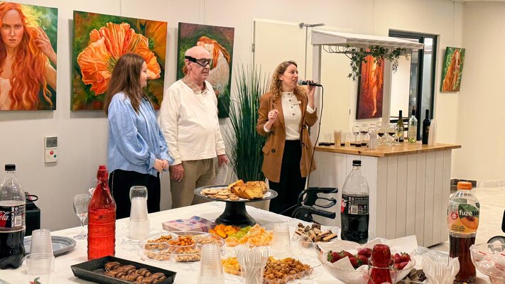 Jane Lantsman in the Studio: Solo exhibition "When Color Speaks"