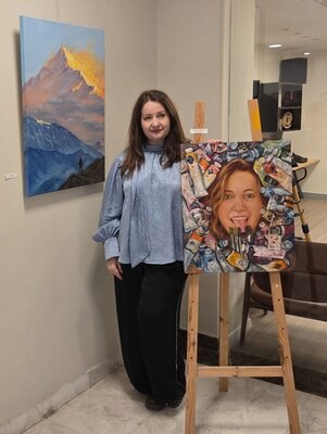 Jane Lantsman in the Studio: Solo exhibition "When Color Speaks"