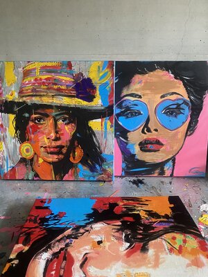 Claudia Sauter in the Studio: PAINTING