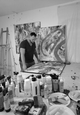Florian Tillack in the Studio