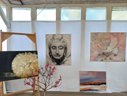 Andrea Finck in the Studio: Im Atelier
