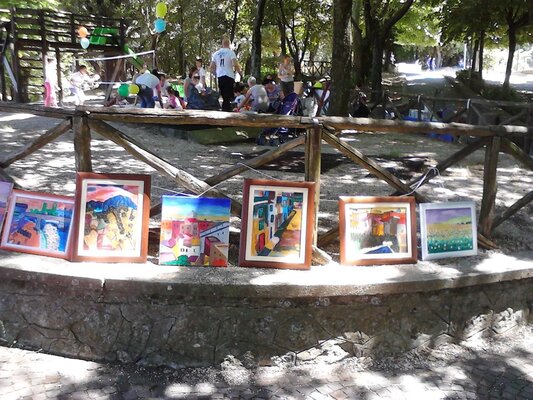 Vincenzo Cesetti in the Studio: mostra itinerante