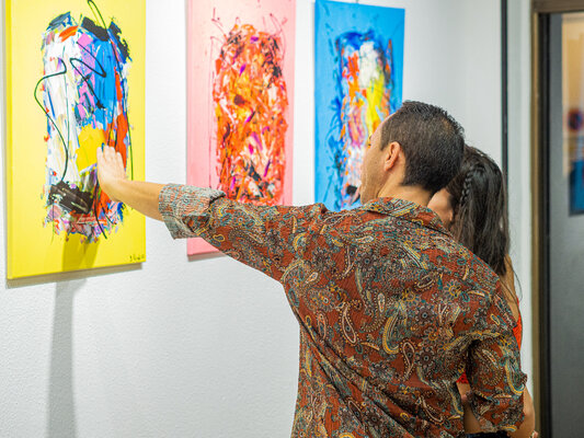 Diego Ramos in the Studio