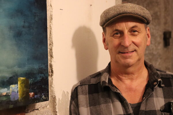 Roberto Broggi in the Studio