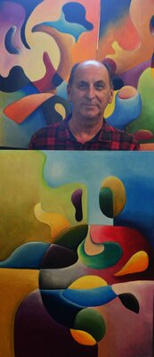 Roberto Broggi in the Studio