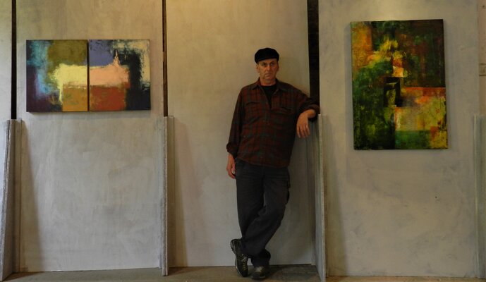 Roberto Broggi in the Studio