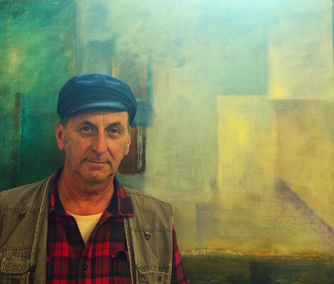 Roberto Broggi in the Studio