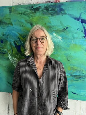 Susanne Blum in the Studio