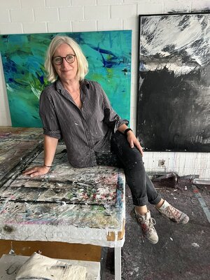 Susanne Blum in the Studio