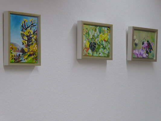 Kirsten Treis in the Studio: "Bunte Tüte", 2024.