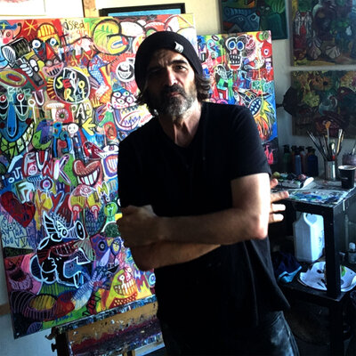 Gilles Pierre in the Studio