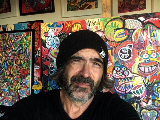Gilles Pierre in the Studio