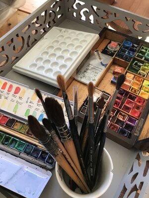 Anne JOLLY in the Studio