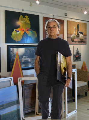 Francesco Capello in the Studio