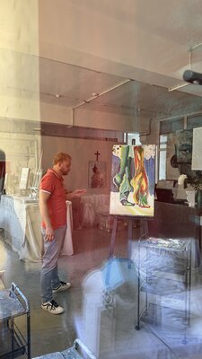 Aleksey Ovsyannikov in the Studio