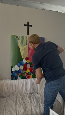 Aleksey Ovsyannikov in the Studio