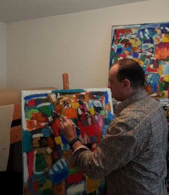 Alexandre Pons in the Studio