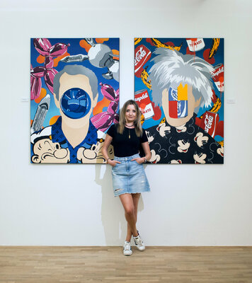 Monika Mrowiec in the Studio