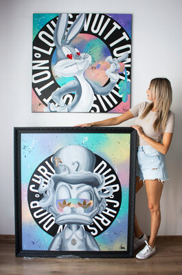 Monika Mrowiec in the Studio