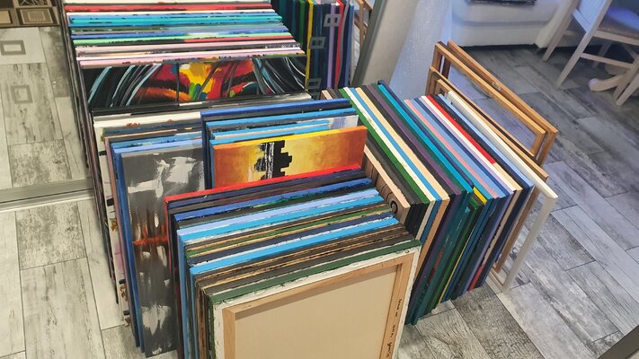 Tetiana Surshko in the Studio: my paintings