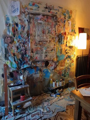 Luigi Iona in the Studio