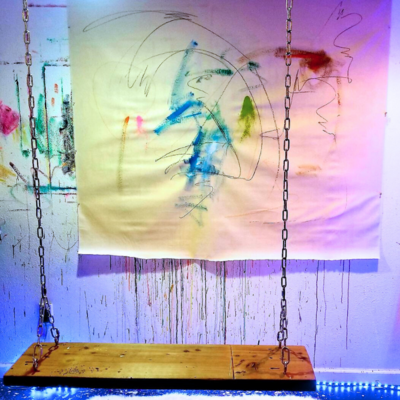 Hiedi Schmitz in the Studio