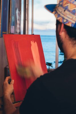 Joaquín Acevedo in the Studio