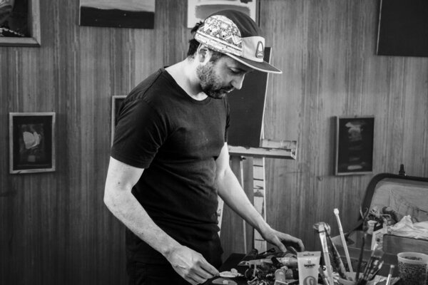 Joaquín Acevedo in the Studio