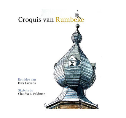Claudio Pincas Feldman in the Studio: Dibujos sobre Rumbeke ( encargo privado )