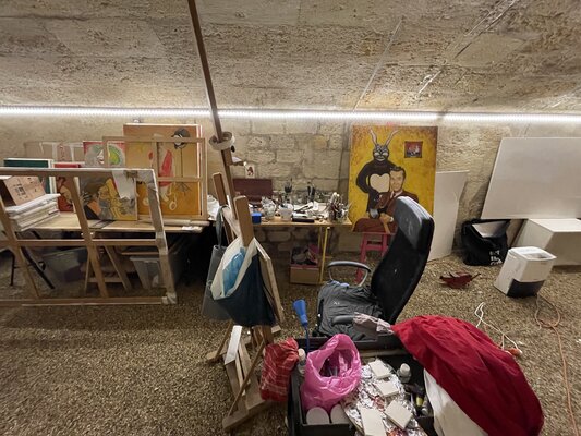 Shank ARTE in the Studio