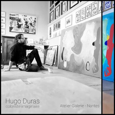 Hugo Duras in the Studio