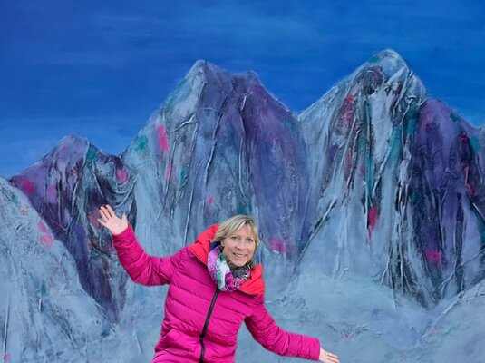 Stefanie Taubenheim in the Studio