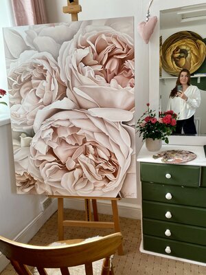 Tanya Golodynska in the Studio