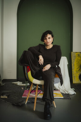 Valentina Mistretta in the Studio