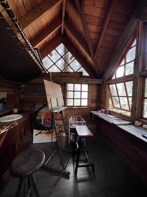 Victoire Perez in the Studio