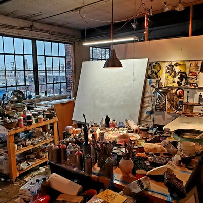 Birgit Huttemann-Holz in the Studio: December 21
