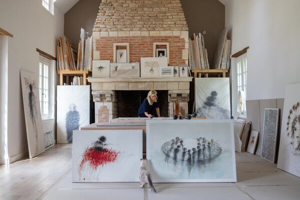 Hanna Sidorowicz in the Studio: atelier