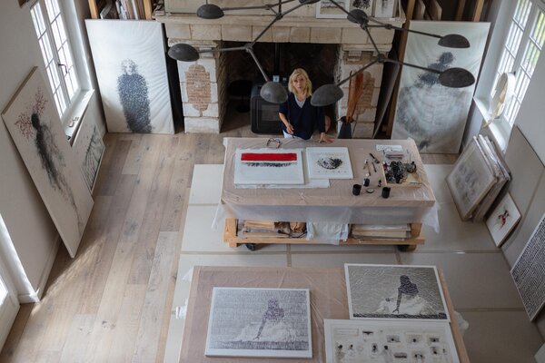 Hanna Sidorowicz in the Studio: atelier