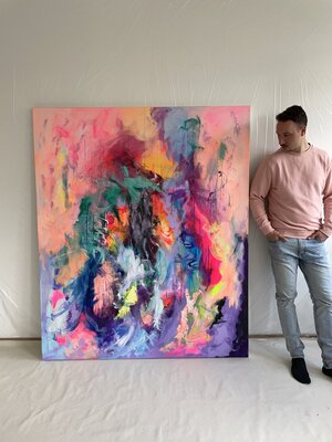 Sebastian Merk in the Studio