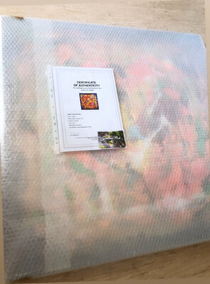 Sebastian Merk in the Studio: Only the cardboard box is missing and then off to the collector. Thank you