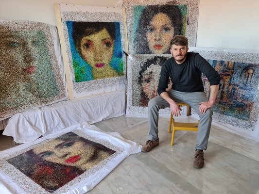 Alessio Mazzarulli in the Studio