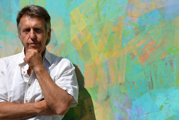 Robert Pelles in the Studio