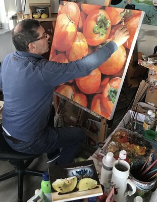 Carmelo Margarone in the Studio