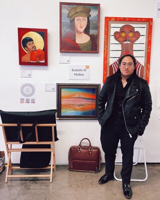 Rodolfo III Molina in the Studio