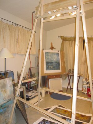 Silvia Vassileva in the Studio