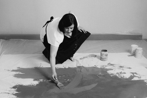 Sonia Hernández in the Studio